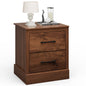 Farmhouse Walnut Nightstand