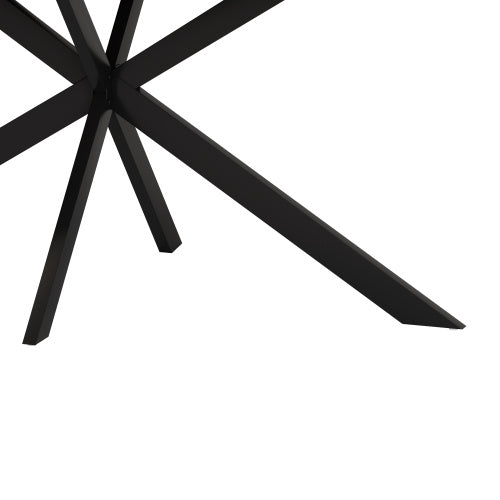 Grey Retro Extendable Dining Table