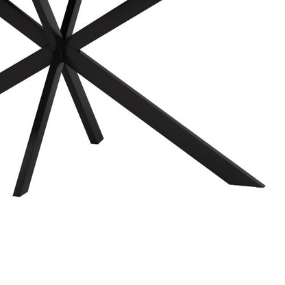 Grey Retro Extendable Dining Table