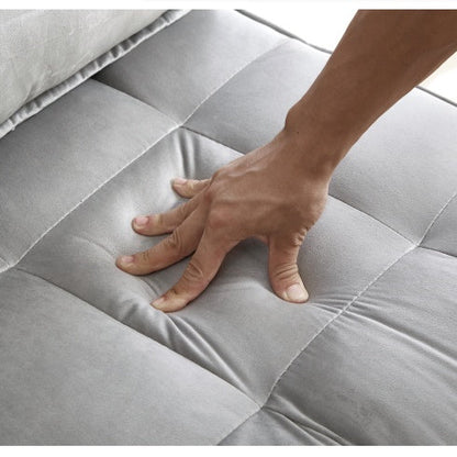 Velvet Convertible Sofa Bed