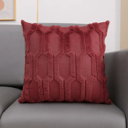 Embroidered Lumbar Pillow