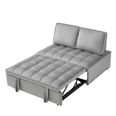 Velvet Convertible Sofa Bed