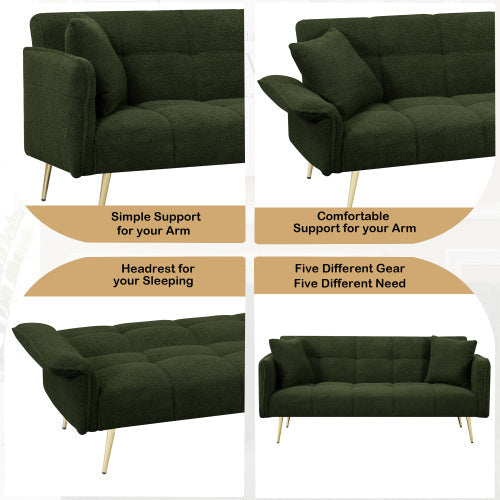 Convertible Futon Sofa Bed