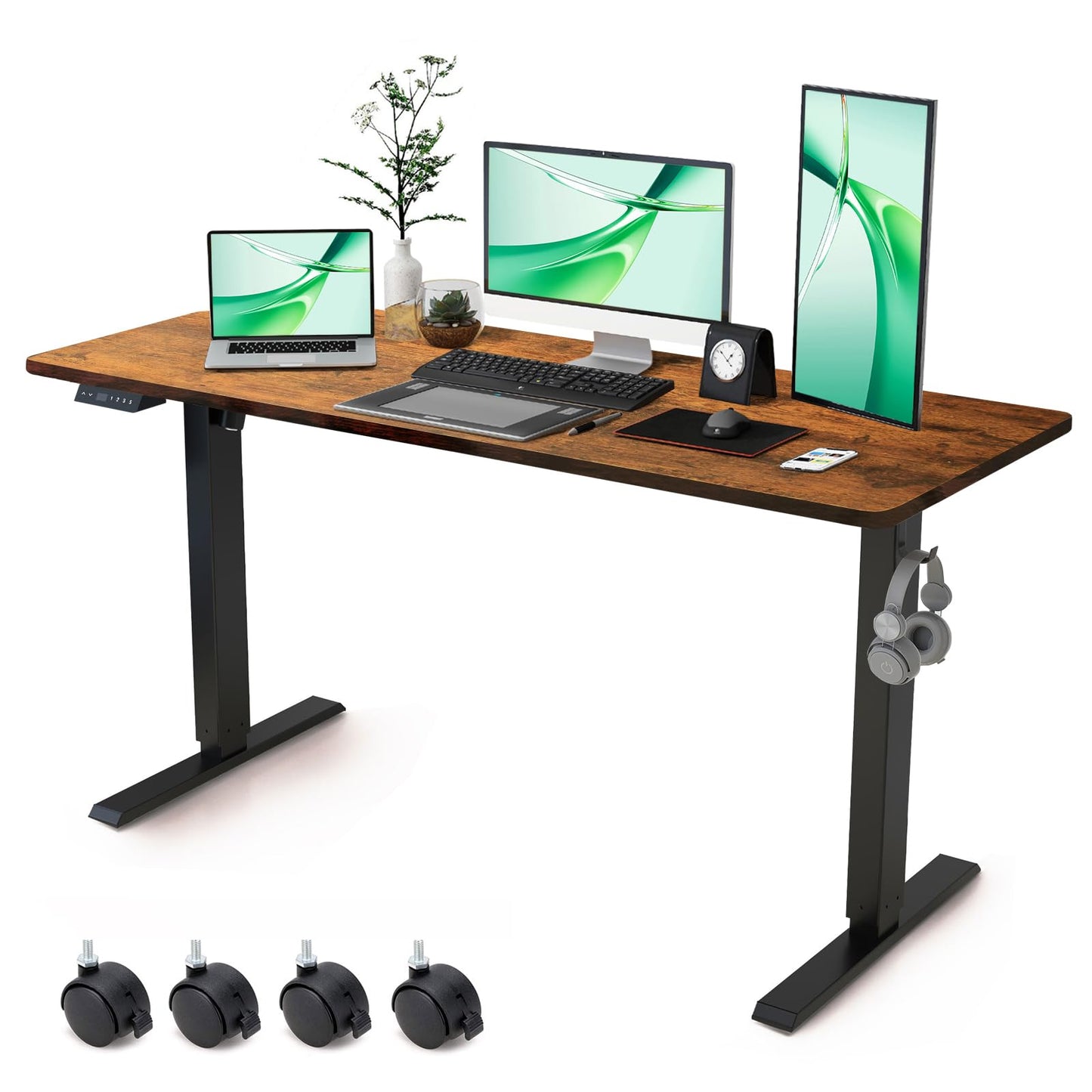 Electric Height-Adjustable Standing Desk