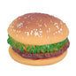 Hamburger Squeaky Dog Chew Toy
