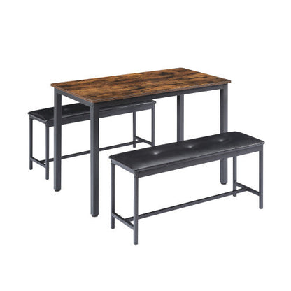 Industrial Dining Table & Chair Set