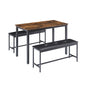 Industrial Dining Table & Chair Set