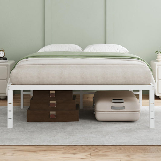 18" Queen Metal Platform Bed Frame