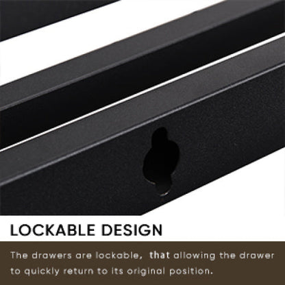 LED Bed Frame with Storage & Charging