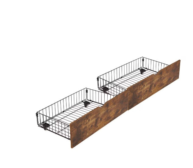 Full Bed with Drawers