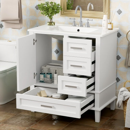 30" Bathroom Vanity with Sink