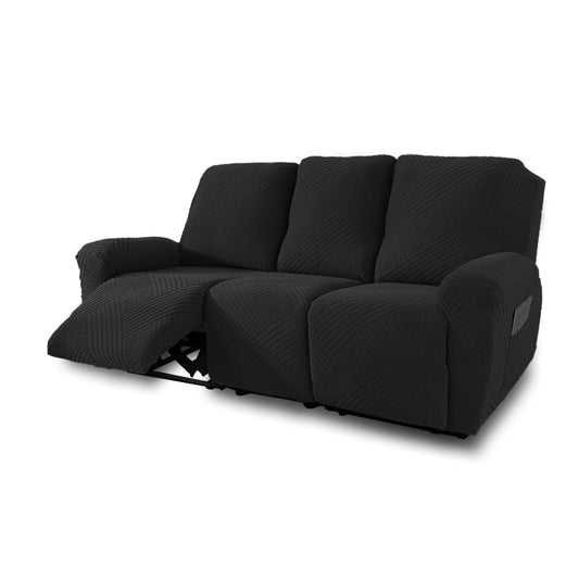 Black Reclining Sofa Cover