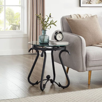 Glass Coffee Table Set
