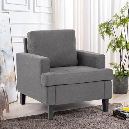 Upholstered Single Sofa Chair