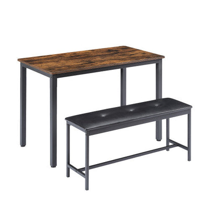 Industrial Dining Table & Chair Set