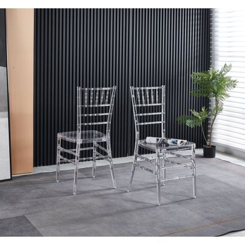 Plastic Dining Chair Set of 4
