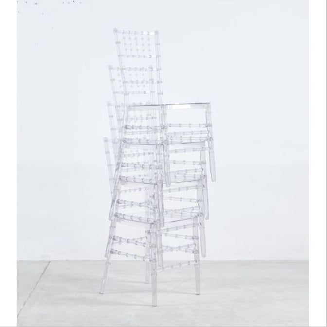 Plastic Dining Chair Set of 4
