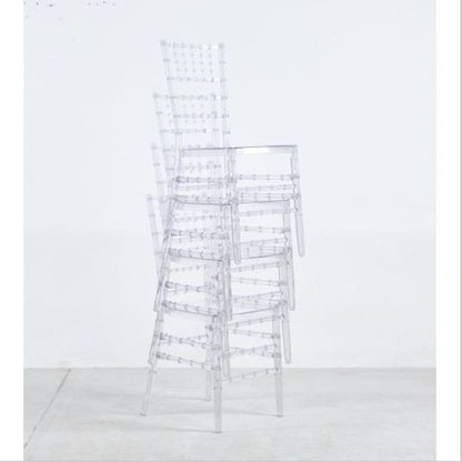 Plastic Dining Chair Set of 4