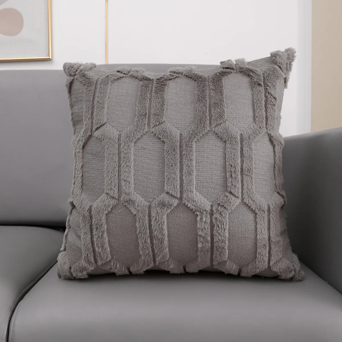 Embroidered Lumbar Pillow