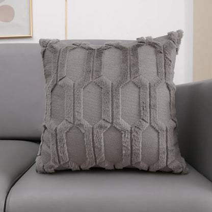 Embroidered Lumbar Pillow