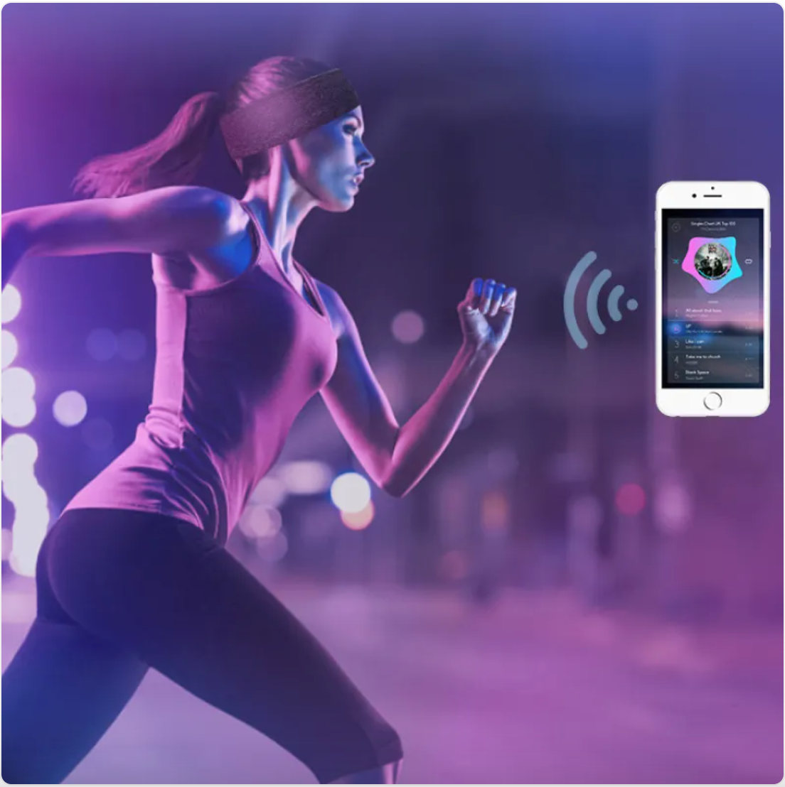 Wireless Bluetooth Music Headband
