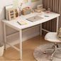 White Compact Study Desk