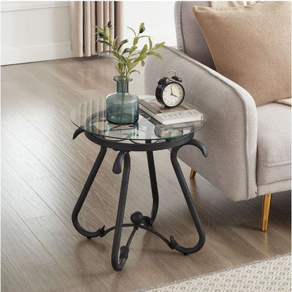 Glass Coffee Table Set