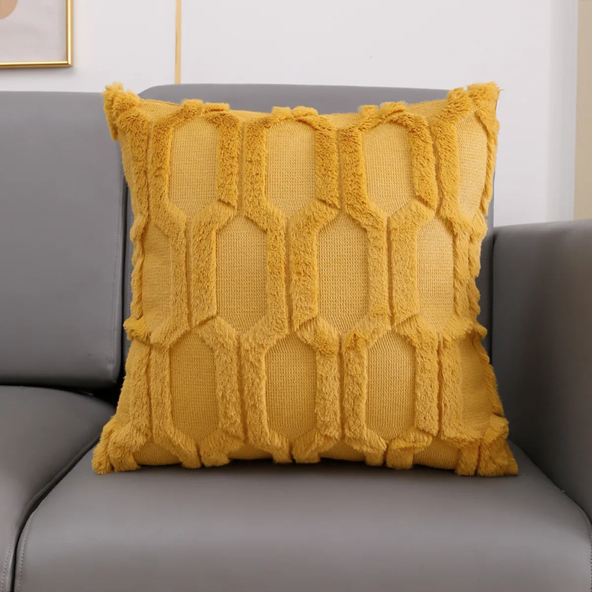 Embroidered Lumbar Pillow